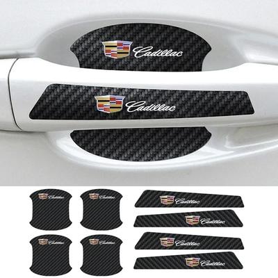 Luminous Car Door Handle Stickers Anti Scratches Decals for Escalade CTS ATS SRX XT4 XT5 XT6 STS XTS SLR CT4 CT5 CT6