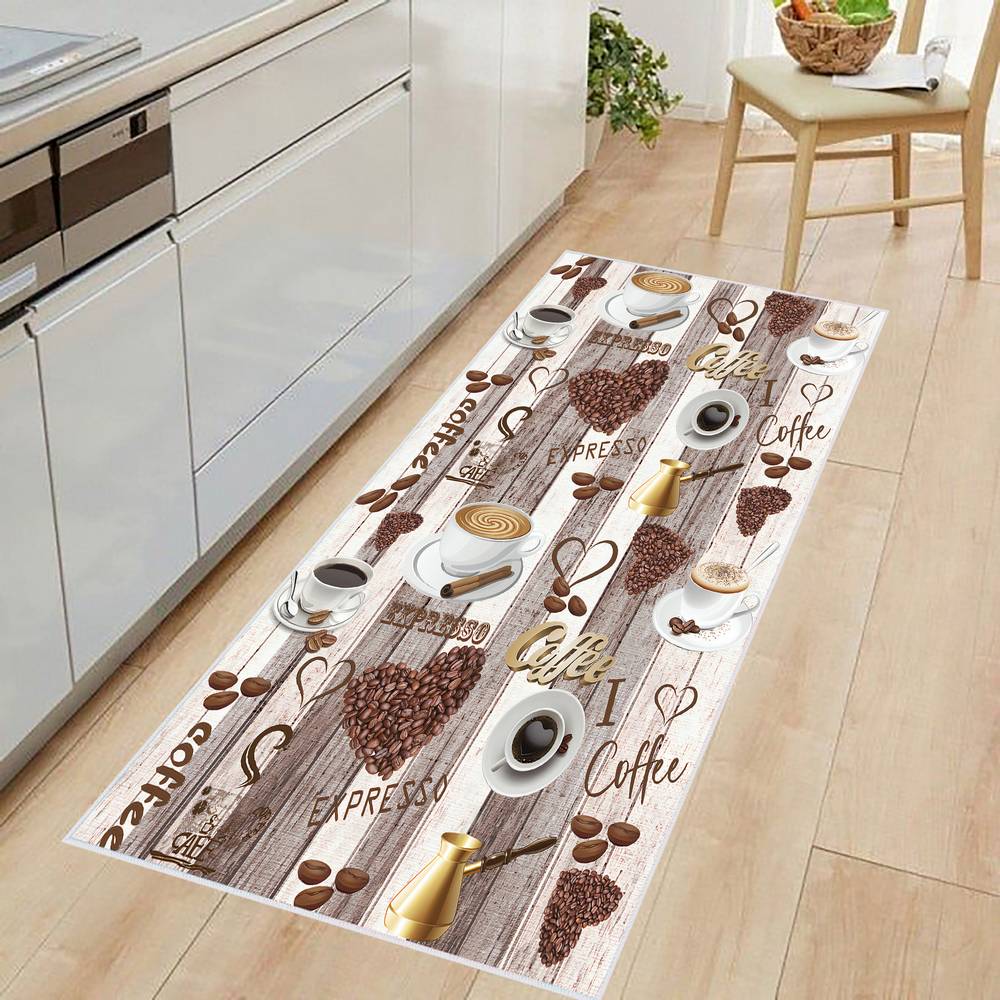

Mosimoso Home MJ046 Кухонный ковер с точечной подошвой и цифровой печатью 50x80 cm
