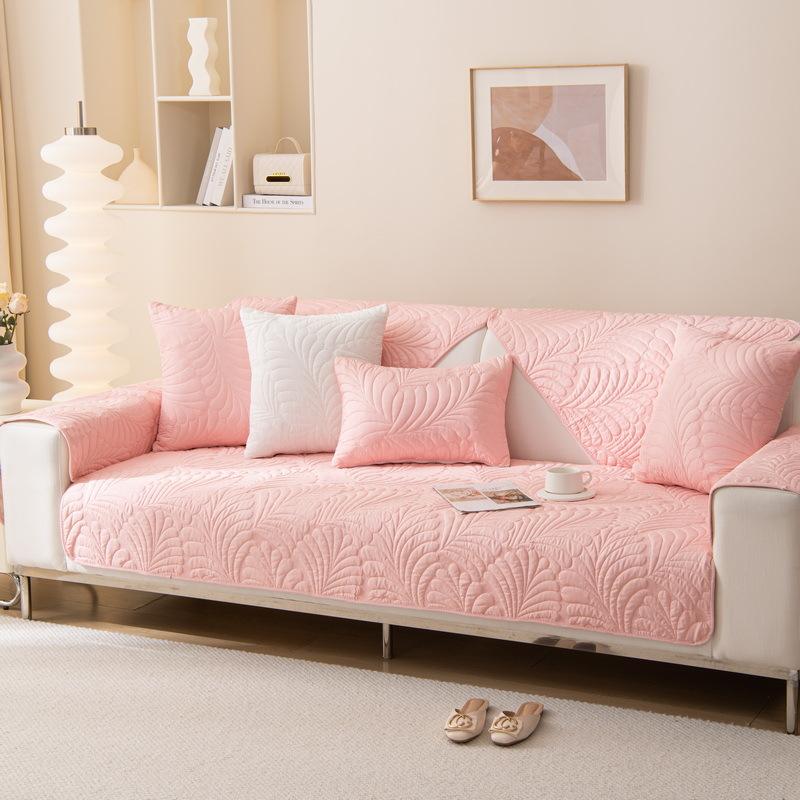 

Подушка для дивана Nordic Simple Solid Color Four Seasons Brushed Fabric Non-Slip Подушка Универсальный современный чехол для дивана Чехол 70*70cm