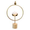 Nordic Style Creative Geometric Candle Holders for Home Living Room Table Decoration Metal Crafts Candlestick