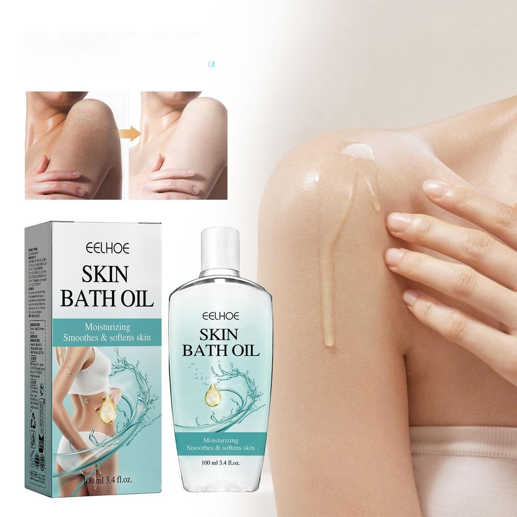 Aceite Hidratante para Baño y Ducha 100ml Limpiador Corporal Suave para el Cuidado de la Piel Suave y Nutrida