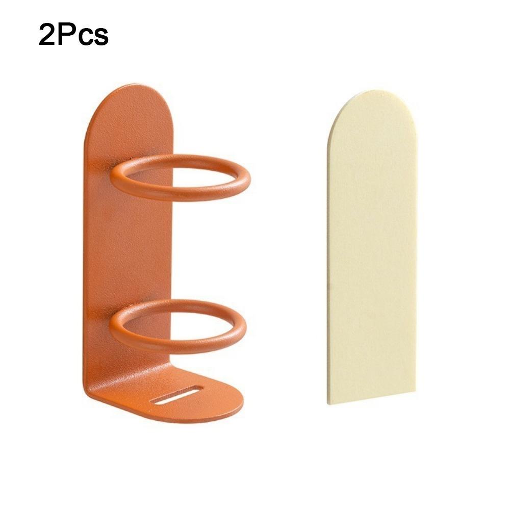 2Pcs Punch-Free Electric Toothbrush Holder Iron Toothbrush Stand Toothbrush Organizer  For Home