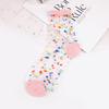 Women Socks Fashion Sheer Mesh Glass Silk Socks Ultrathin Transparent Crystal Lace Fabulous Elastic Ladies Summer Ankle Sock