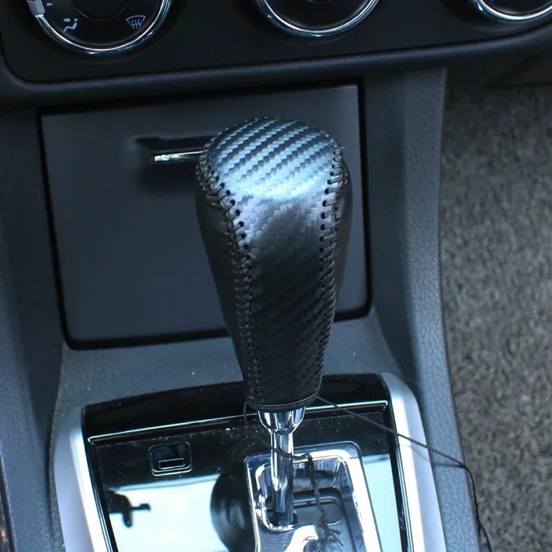 Gear Corolla Gear Cover For Toyota Camry Levin YARiS Gear Shift Collars Carbon Fiber Leather Available Colors