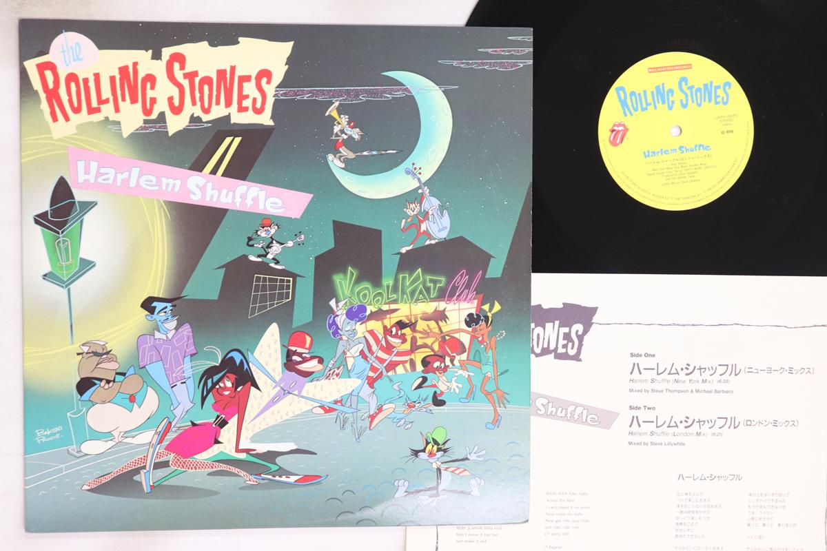 

12inch Record ROLLING STONES - Harlem Shuffle 12AP3158 ROLLING STONES 1986 Japan Rock Used