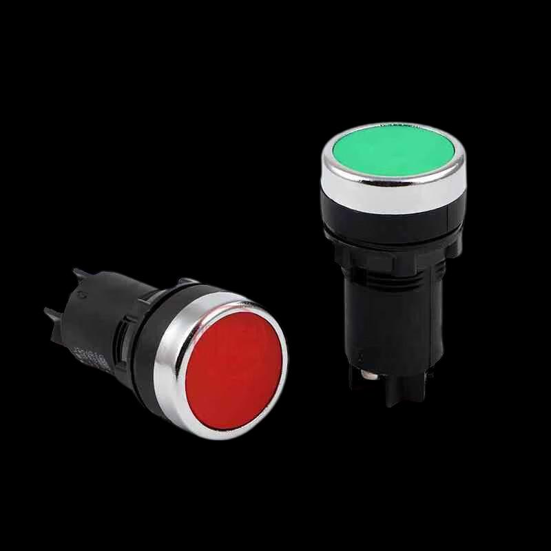LA39J Series Flat Head LED Push Button Switch