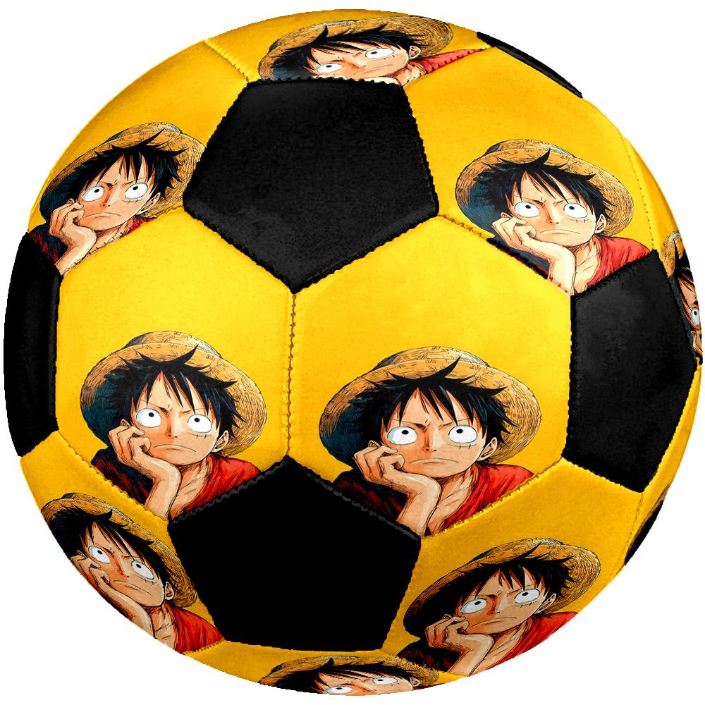 1pc ONE PIECE Luffy Football Soccer Ball Size 5 Indoor Soccer Ball Fashion Colorful  Backyard Game -Great For Sports Fans Gift HE28