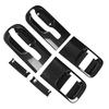 6 Piece Carbon Fiber Style Door Handle Bowl Cover Kit for Hyundai Grand Starex H1 2019 ABS Trim Upgrade Exterior Protection