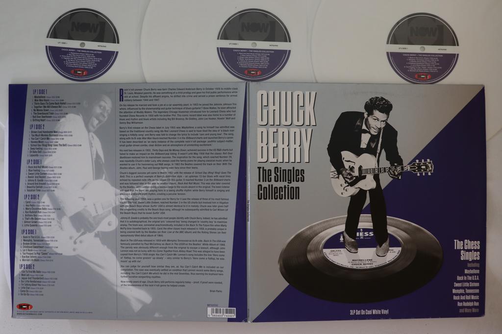 LP Record CHUCK BERRY  Singles Collection NOT3LP242 NOT NOW 2017 Europe Rock Used