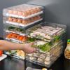 ZISIZ Extended Single-Layer Draining Refrigerator Storage Box