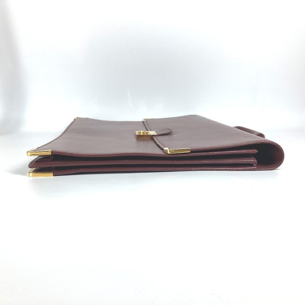 CARTIER vintage logo Tote Bag, Hand Bag, Document Bag Business bag