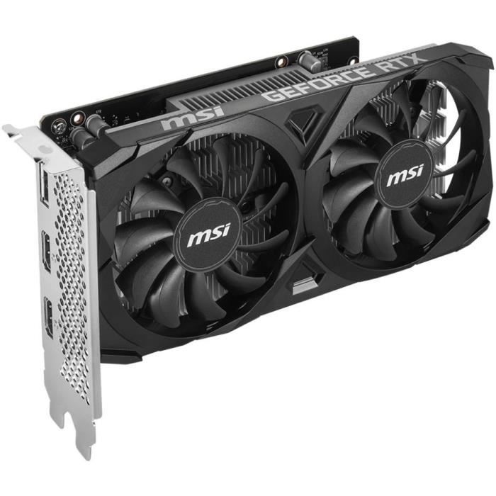Grafikkarte - MSI - VENTUS GeForce RTX 3050 2X E 6G OC NVIDIA 6 GB GDDR6