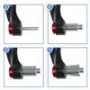 Motorcycle CNC Aluminum Alloy Brake Clutch Lever Guard Handlebar Protector Motorcycle Clutch Lever Hand