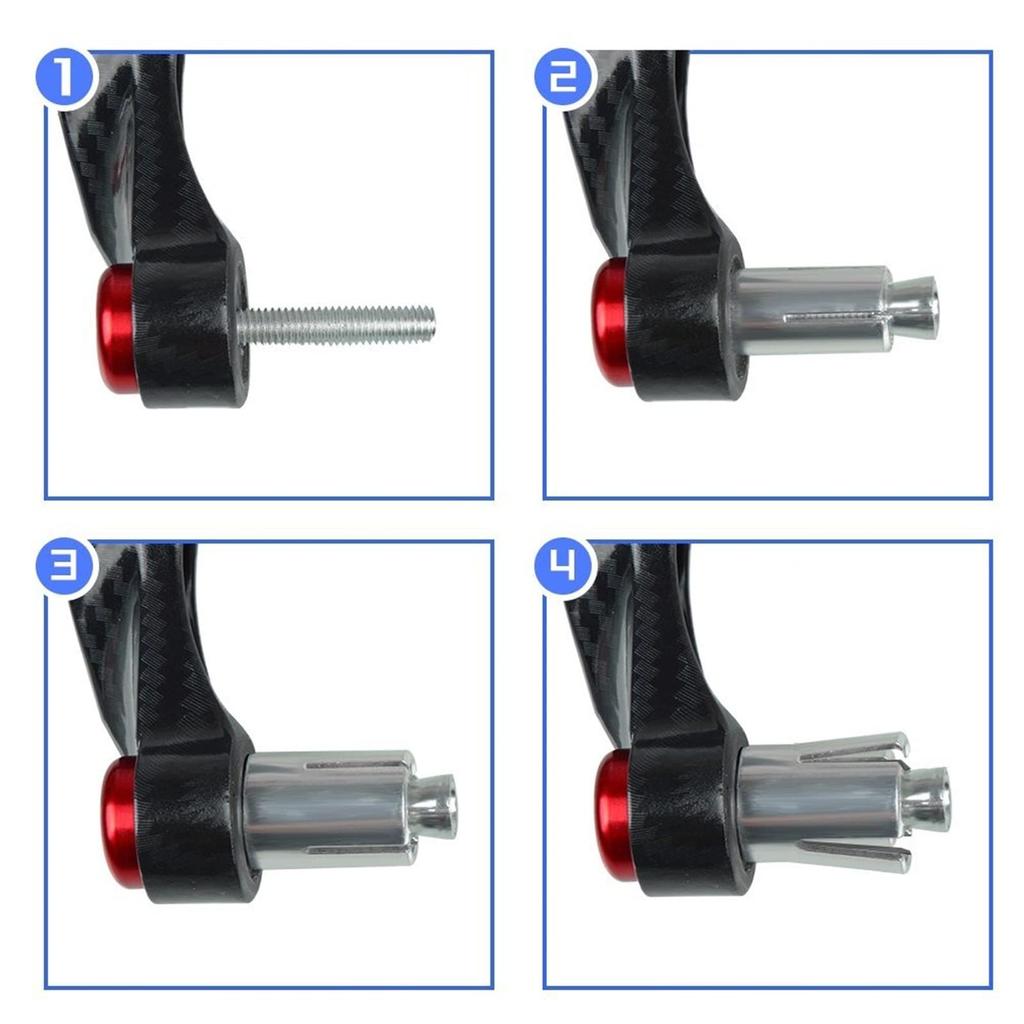 Motorcycle CNC Aluminum Alloy Brake Clutch Lever Guard Handlebar Protector Motorcycle Clutch Lever Hand