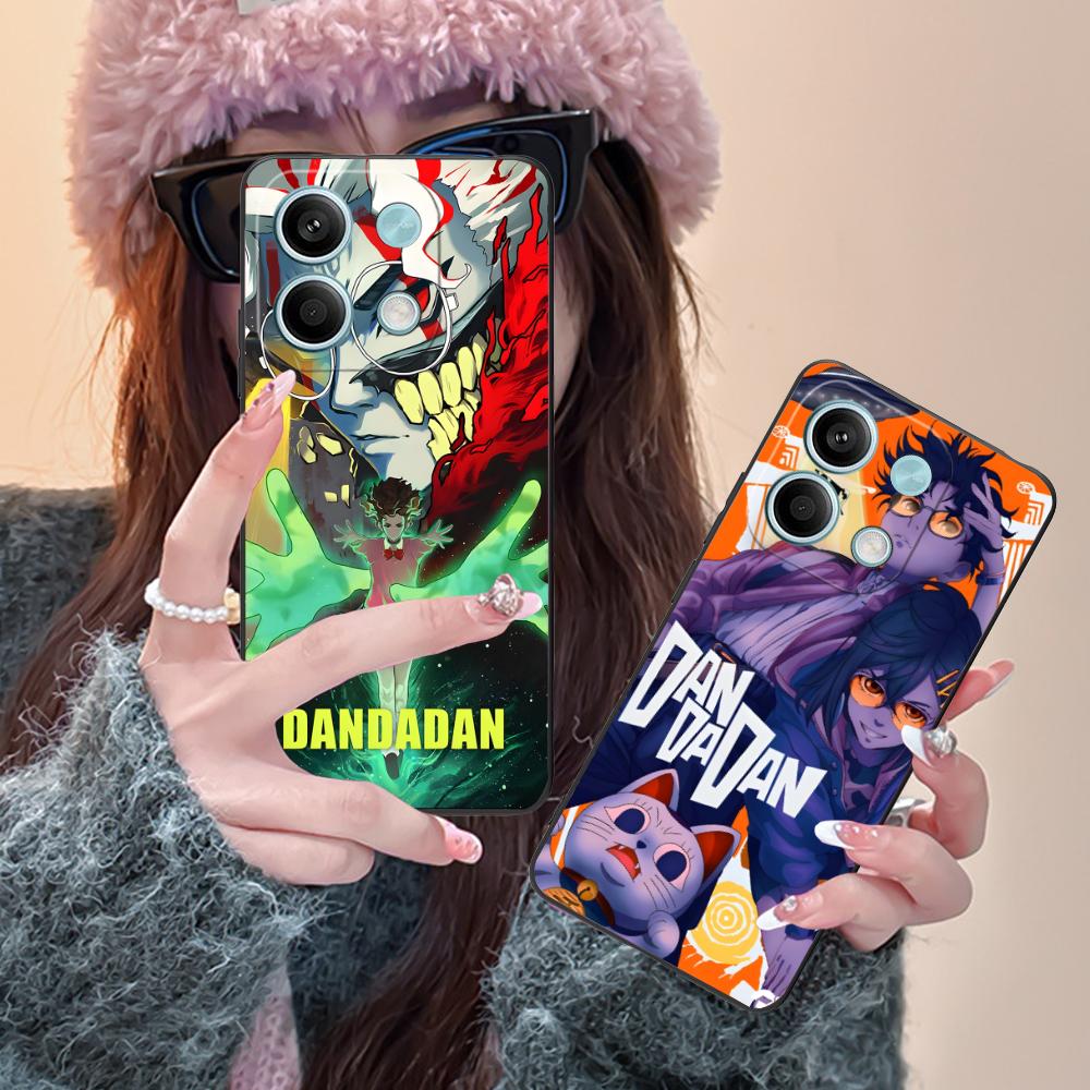 Anime Dandadan Mobile Phone Case for Xiaomi Redmi Note 14 13 12 11 A5 3 2 1 Pro Plus 4G 5G Colour Printing Pretty Cover Luxury