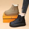 Popular thick-soled snow boots women's winter piled and thickened cotton boots 2025 new non-slip, warm and cold-resistant Northeast cotton shoes