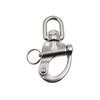 316 Stainless Steel Swivel Shackle Quick Release Boat Anchor Chain Eye Shackle Swivel Snap Hook For Marine Architectural