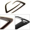 FASTCHE Front Fog Light Trim Cover for Tesla Model Y Eyebrow Spoiler Accessories Fog Lamp Frame Blade Trim Compatible with 2019 2020 2021 2022 2023