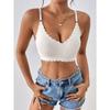 Plus Size Women Ice Silk Seamless Push Up Camisole Underwear Beauty Back Vest
