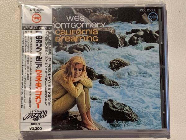 

CD УЭС МОНТГОМЕРИ - California Dreaming J33J25006 Verve Records 1987 Япония Джаз Б/У