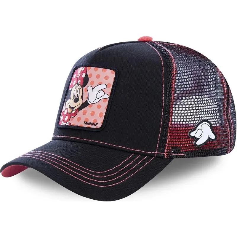 Hot Sale Unisex Anime Cartoon Cap Disney Embroidery Baseball Cap Men Women Trucker Hat