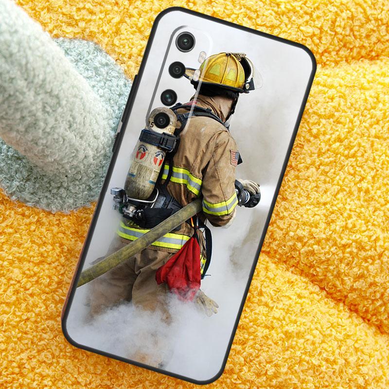 Feuerwehrmann Helden Feuerwehrmann Coole Hülle Für Xiaomi 13T 14T 15T 14 15 Ultra 17 Pro Max Hülle Für POCO F8 F7 X7 Pro F5 F6 X5 X6