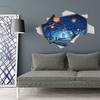 Halloween Horror Wall Sticker, Spooky Stickers & Floor Decals for Halloween Party, Haunted House & Home Horror Decorations