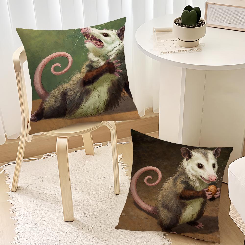 Modern Opossum cushion cover Best Home Office Coffee Pillow Sofa Printing Decoration Room Shop Car Nordic Simplicity Hit