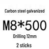 Extra Long Expansion Screws Set - Pull-Out Bolts M6/M8/M10/M12/M14/M16 in Various Sizes (200x250x300x400)