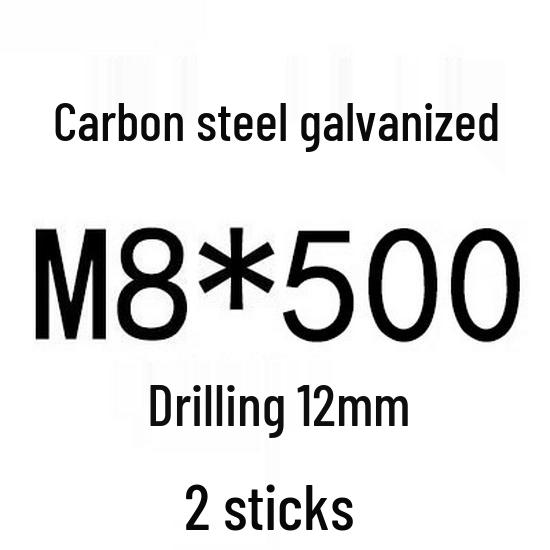 Extra Long Expansion Screws Set - Pull-Out Bolts M6/M8/M10/M12/M14/M16 in Various Sizes (200x250x300x400)