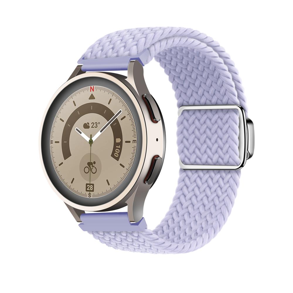 20mm 22mm Magnetic Braided Loop Strap for Samsung Galaxy Watch 6 5 4 Amazfit GTS 4 Adjustable Wristband Huawei Watch 4//3/GT Pro