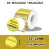 1PK New Holographic Laser Color Transparent Thermal Adhesive Label Roll Suit for Phomemo M110/M200/M120/M220 E210 P50 DETONG P1