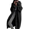 Mid-Length Lazy Style Casual Knit Cardigan Women Spring Autumn Winter Loose Versatile Long Sleeve Sweater Coat