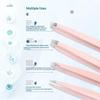 4 Pcs Stainless Steel Eyebrow Tweezers Combo High Quality Painless Plucking Kit for Beauty Lovers Daily Makeup Grooming