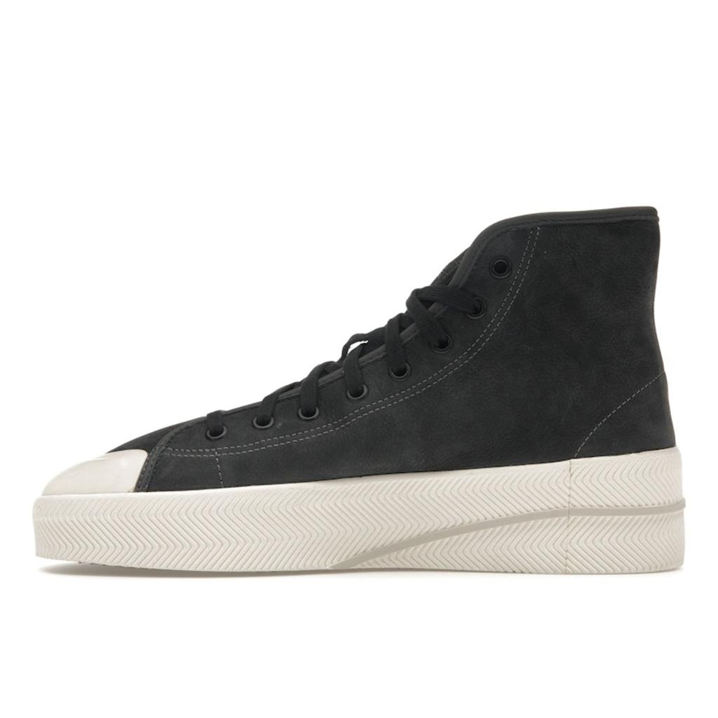 Adidas Nizza 2 Leather Carbon Grey Unisex Sneakers Black Grey-Six Core-White GX7315