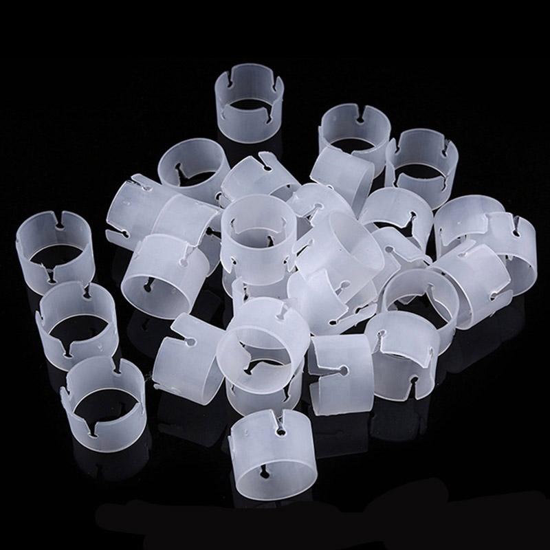 50/100Pcs Balloon Ring Buckle Balloon Plastic Clips Bracket Snap Ring Balloon Holder For Wedding Birthday Party Balloon Supplies