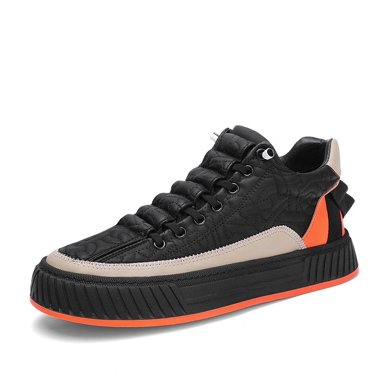 Fashion 2024 New Trendy Mens Canvas Sneakers Flat Platform Sneakers Men Streetwear Hip Hop Designer Shoes Men Harajuku Vulcanized Shoes