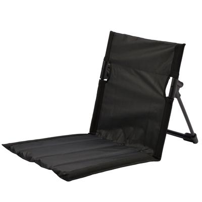 CAPTAIN STAG Outdoor Ground Reclining Field with Storage Black Chair, Chair, Chair, Bag, Lightweight, UC-1719