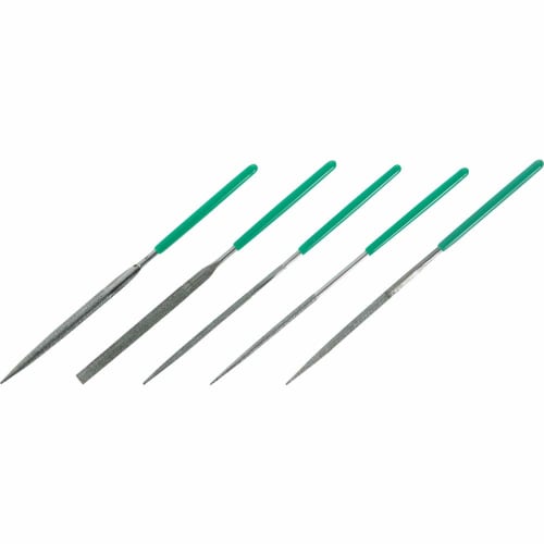 TRUSCO Diamond File, Precision, 100mm Set, GS-100-SET