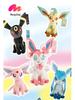 Officially Licensed Pokemon Plush Dolls: Pikachu, Squirtle, and Psyduck Claw Machine Toys.