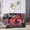 Hollow Knight Silksong Plush Blanket Boy Girl  Flannel Throw Blanket For Couch Chair Super Warm Design Quality Bedspread Gift