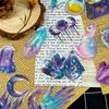 50PCS Magical Planet Stickers Boho Witch Aesthetic Stickers Witchy Decals for Water Bottles,Waterproof Vinyl Sticker for Laptop