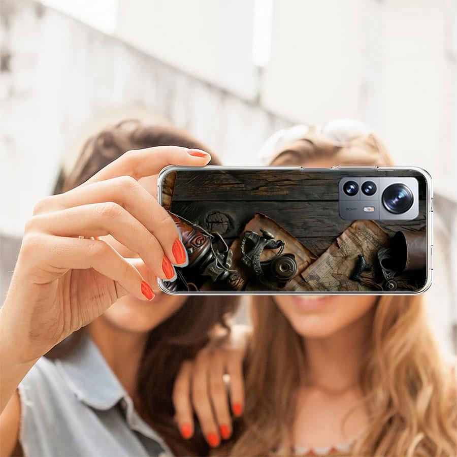 Alte Karten Retro-Kompasse Und Teleskope Handyhülle Für Redmi Note 13 Pro Plus 14 Pro+ 12S 12 11S 11T 11E 11 10S 10 9S 9 Xiao