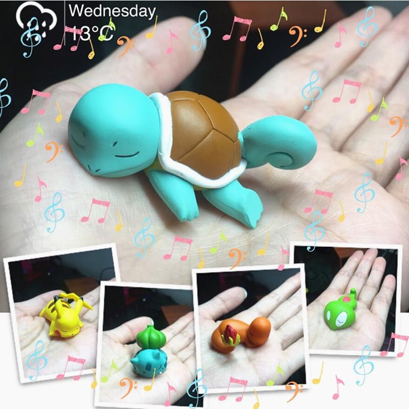 Adorable Pokemon Bulbasaur Squirtle Pikachu Figure Toy Set For Kids Gift Enthusiasts