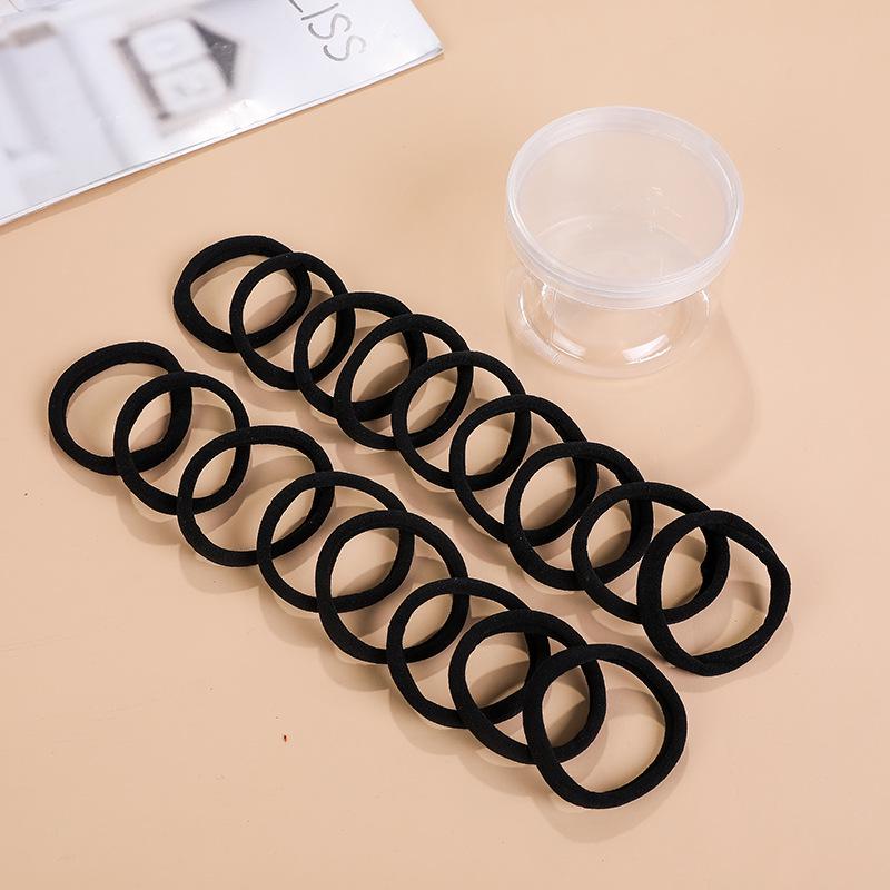 Elastic Women's Hair Tie - High Durability, Simple Design, Seamless Band, Temperament Style