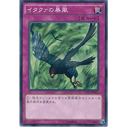 Yu-Gi-Oh! Card 15AX-JPM55 Storm of Ithaqua (Normal) Yu-Gi-Oh! Arc-V Duelist's Glory -Fragments of Memory- Side: Yugi Muto