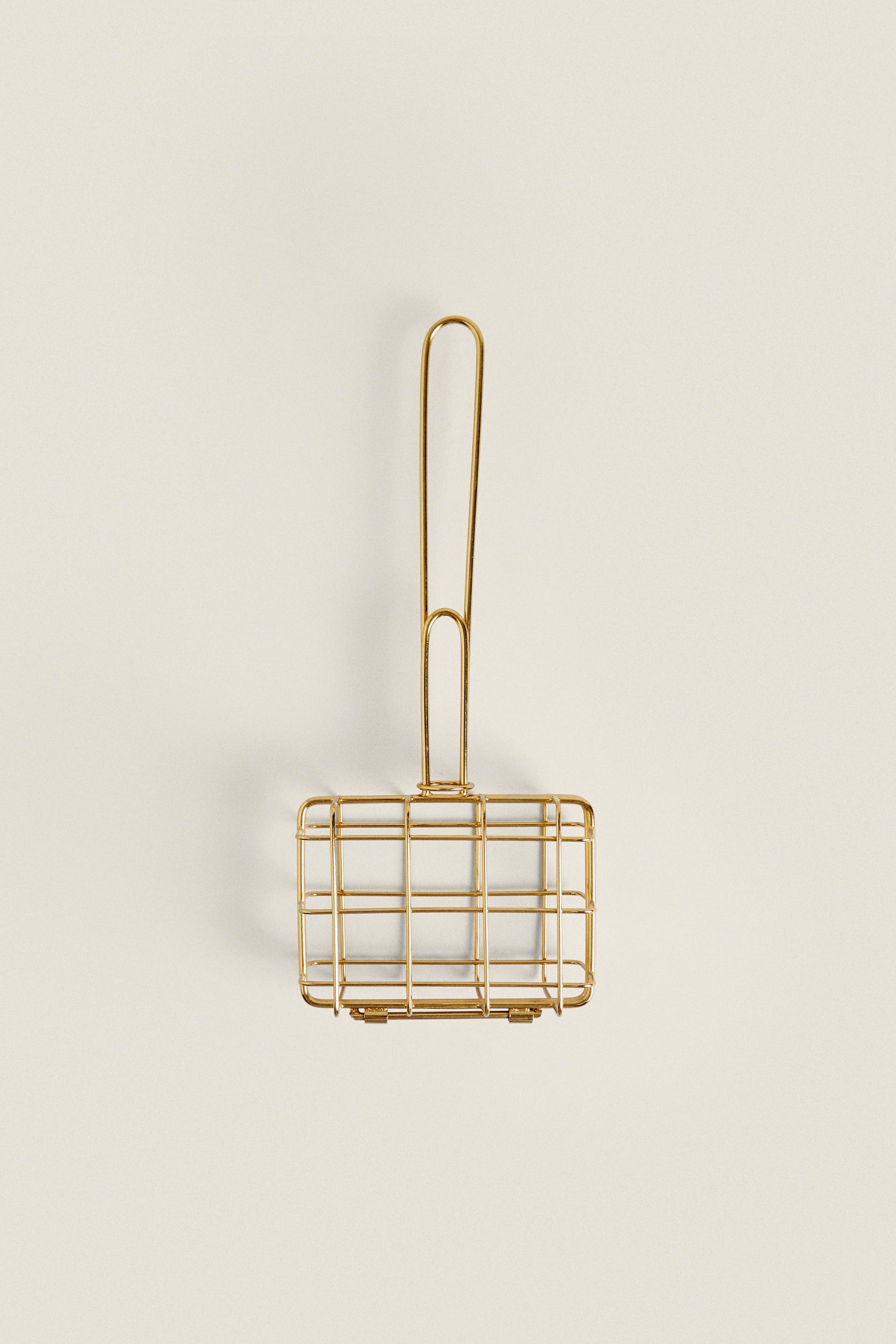 

ЗОЛОТАЯ МЕТАЛЛИЧЕСКАЯ ВЕШАЛКА ДЛЯ МЫЛА