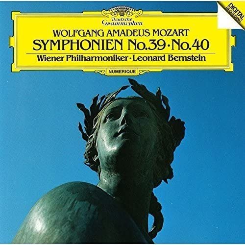 

CD BERNSTEIN LEONARD Mozart Symphonies Nos. 39 40 Japan ObiClassical Used