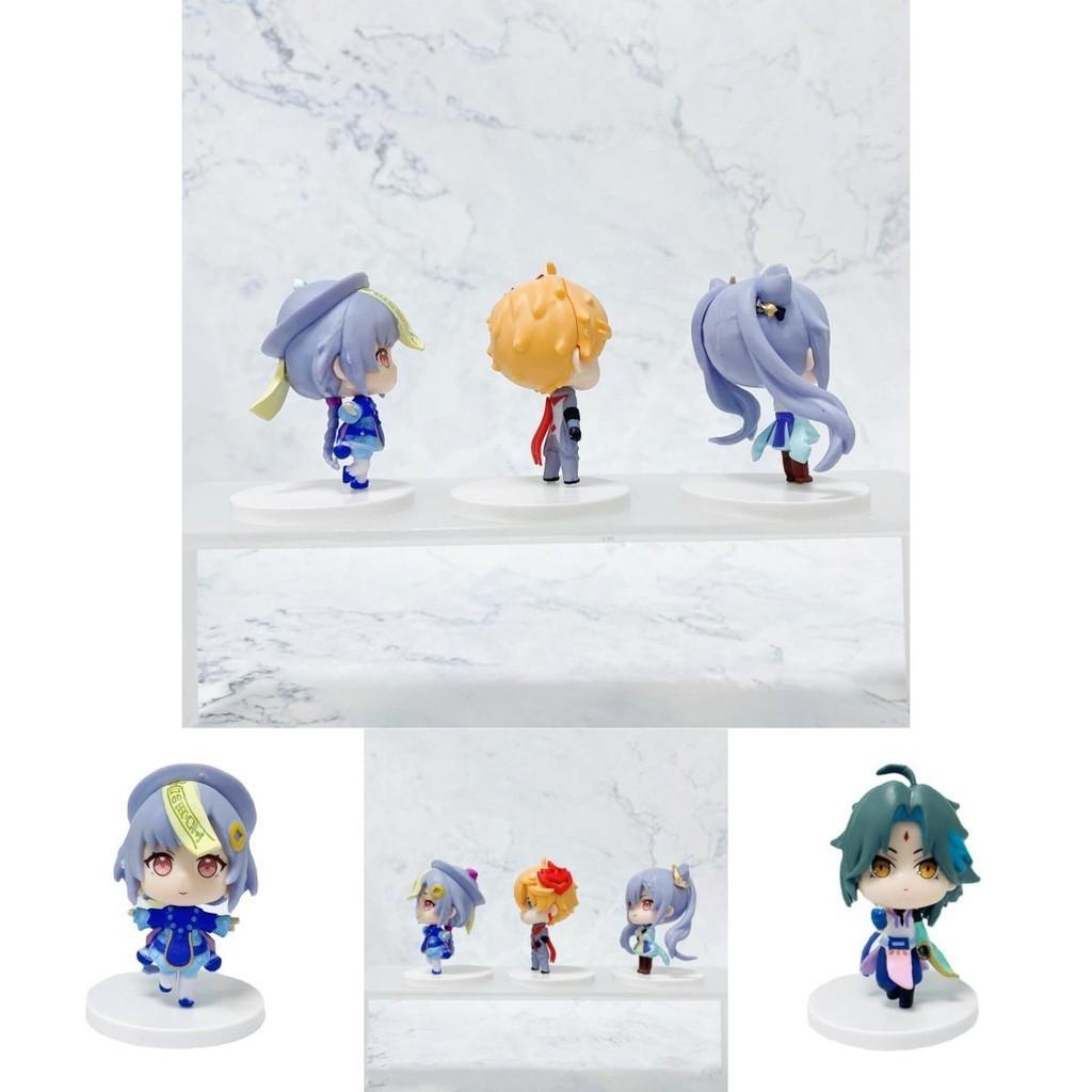 Adorable Genshin Impact Pvc Q Version Figures Set Of 6pcs For Collectors