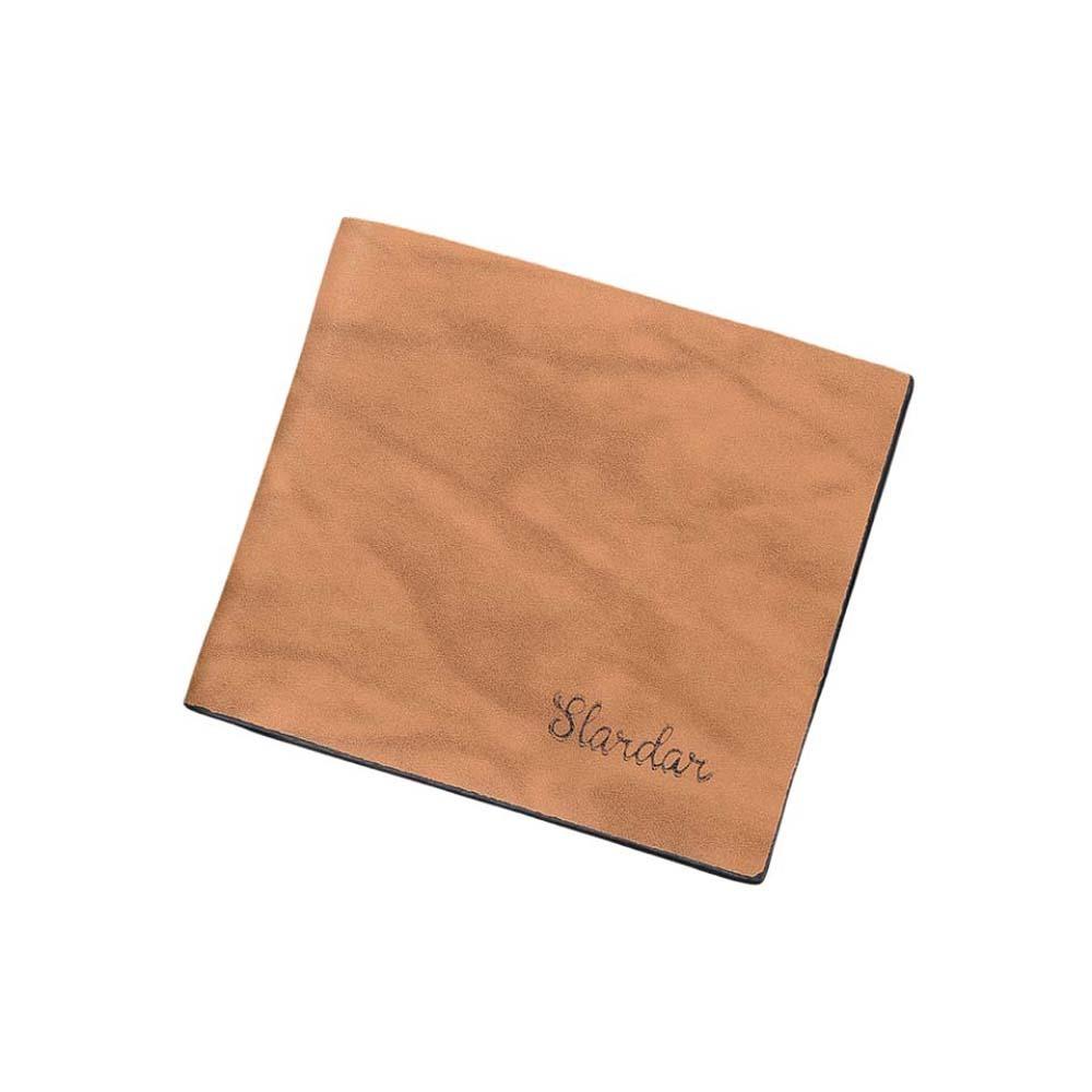 Thin Style Men Card Holder PU Leather Men Coin Purse 2 Fold Wallets Men Short Wallet Men